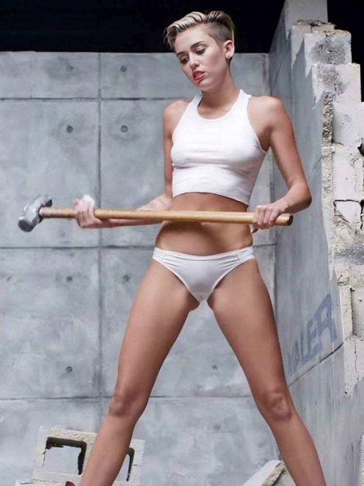 Miley Cyrus Wrecking Ball 8.5 x 11 Color Photograph Art Print Photo Picture Collectibles:Photographic Images:Photographs Style Your Walls